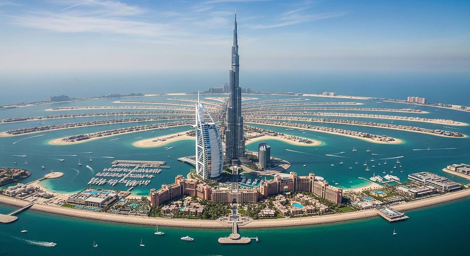 Aerial View Of Burj Khalifa Skyscraper Aerial View Of Burj Khalifa Skyscraper