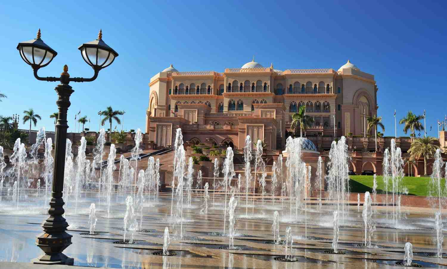 Emirates Palace Hotel In Abu Dhabi