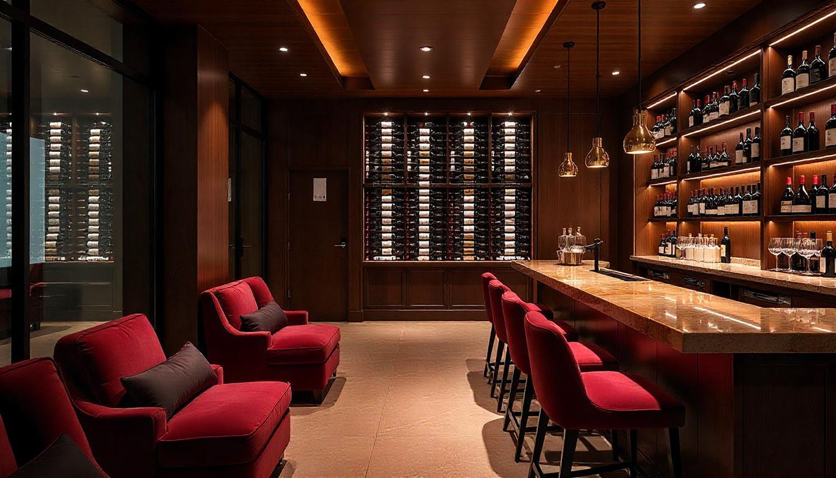 Interior Of A Restaurant