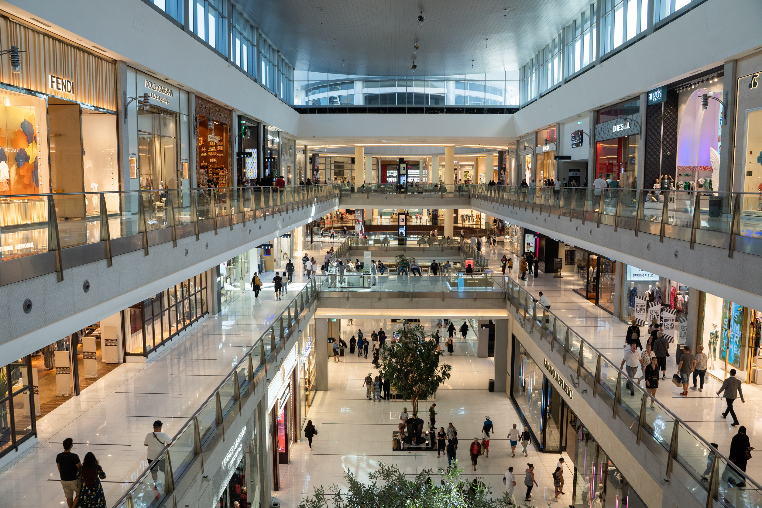 Mall Of The Emirates In Dubai Uae