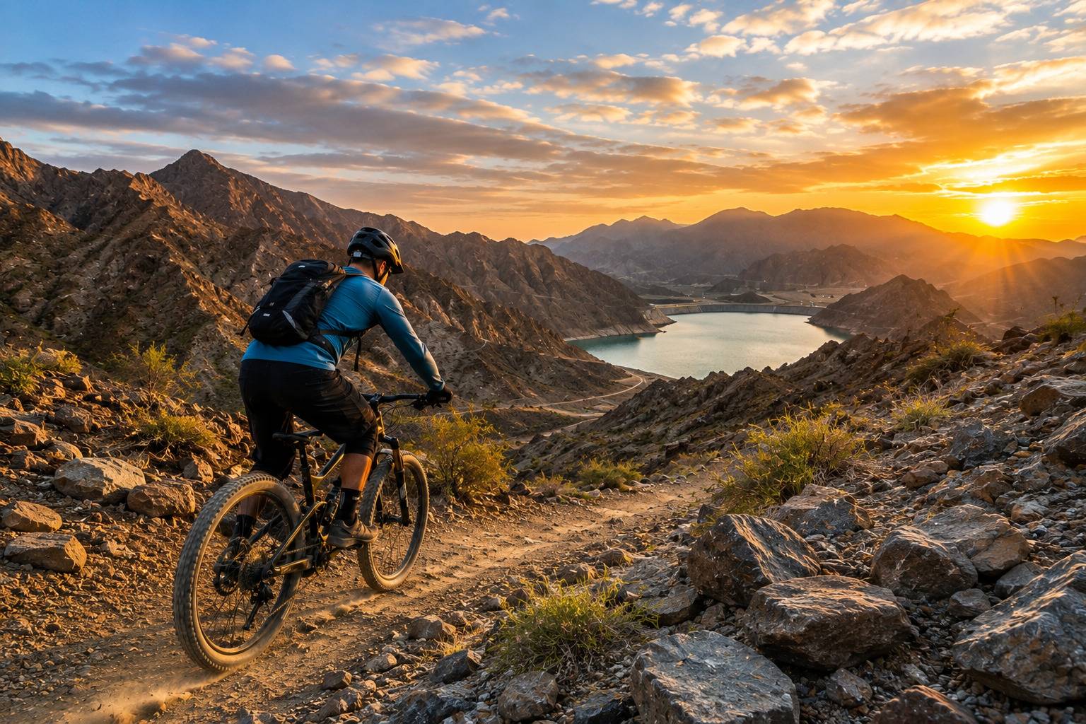 Mountain Biking In Hatta Mountain Biking In Hatta