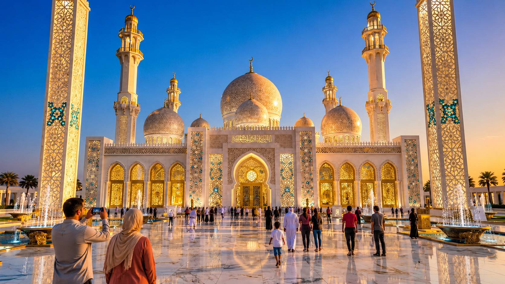 Sheikh Zayed Grand Mosque Abu Dhabi Image