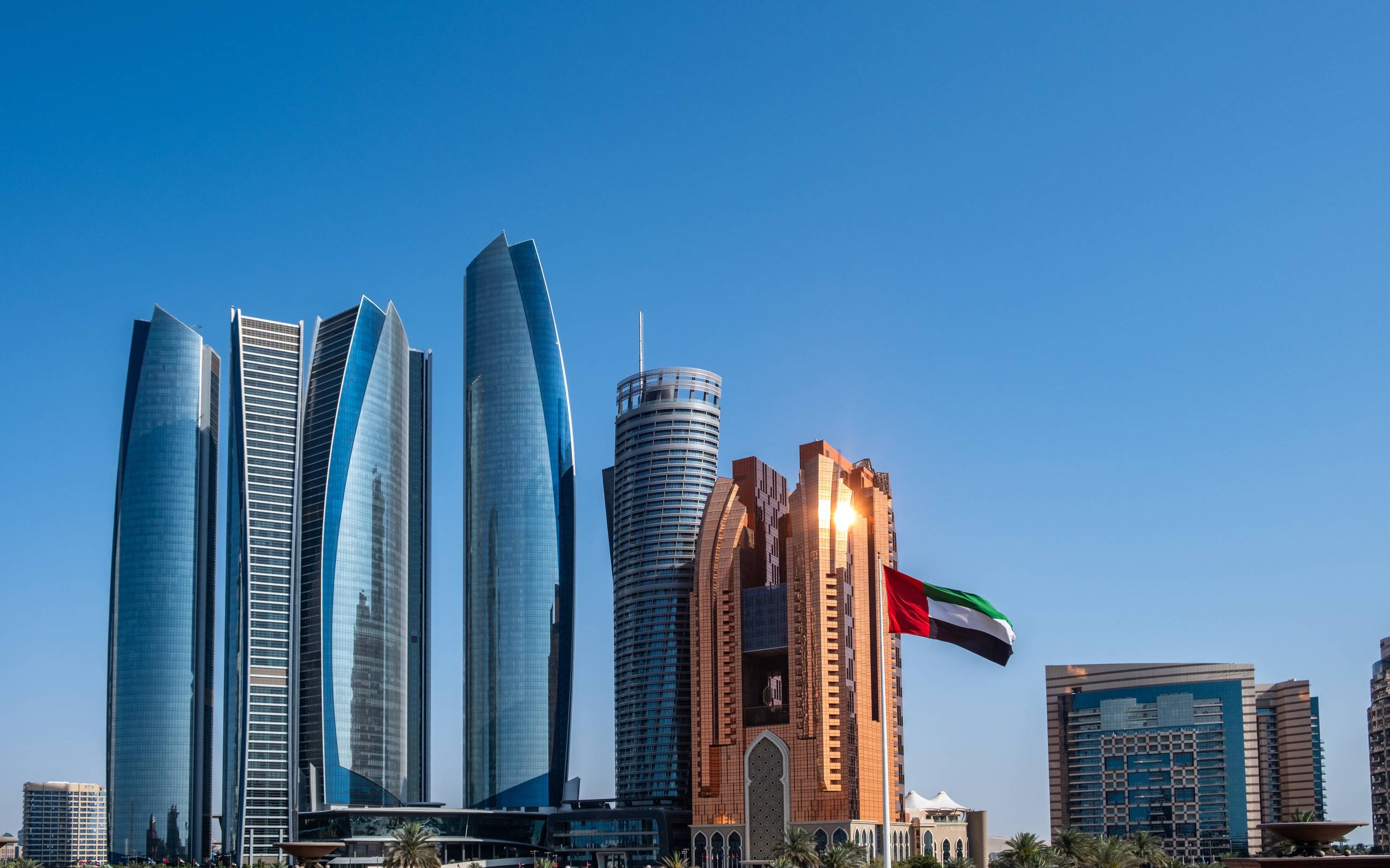 Skyscrapers In Abu Dhabi