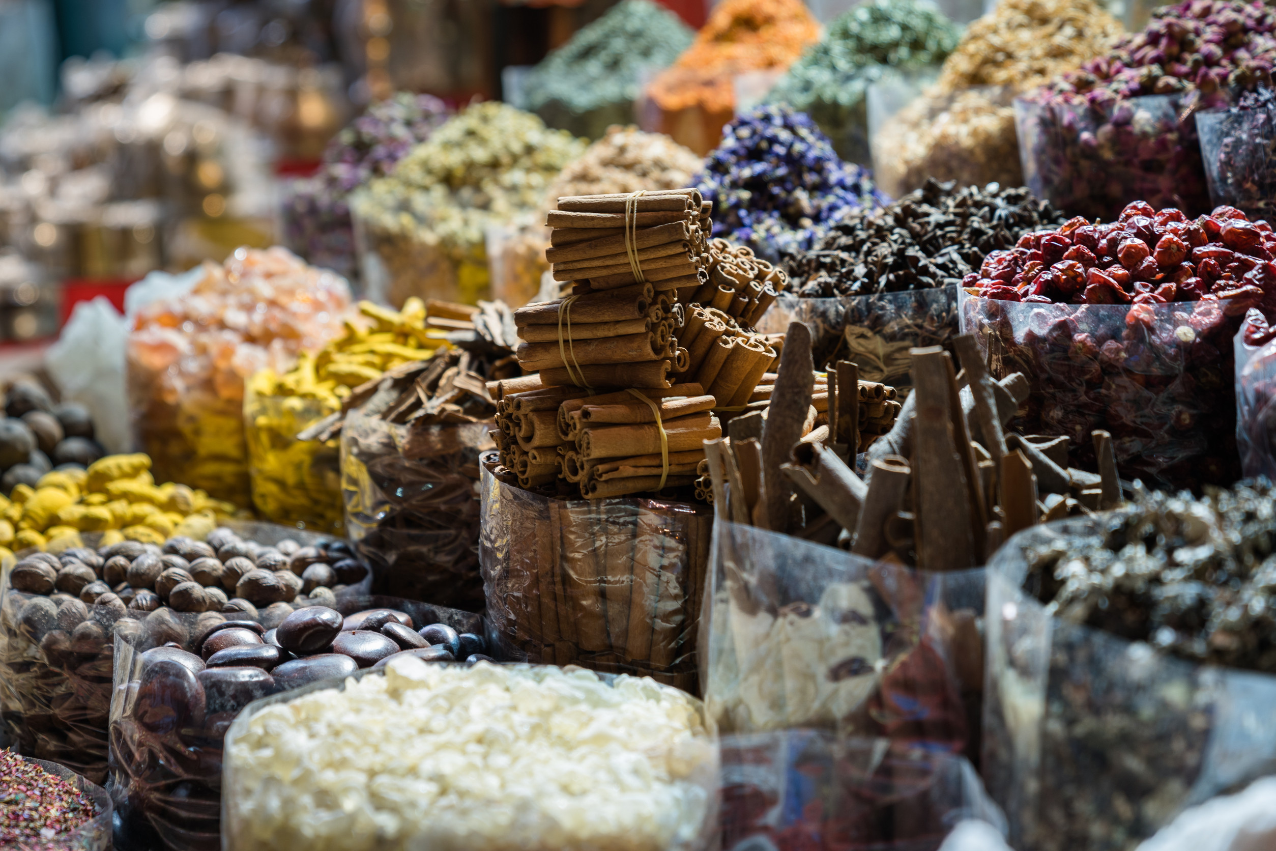 Spice Souk In The United Arab Emirates
