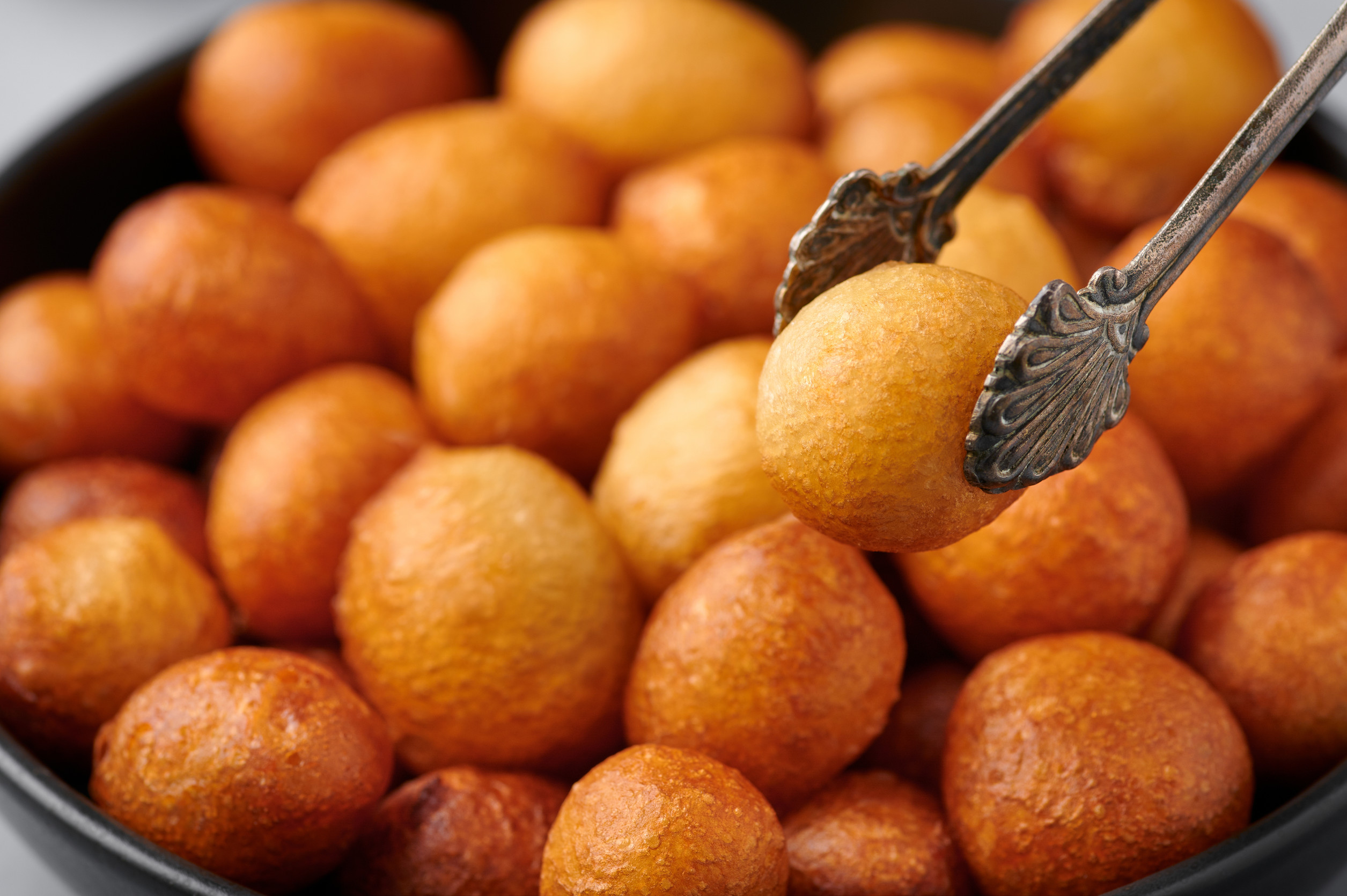 Traditional Sweet Lukaimat In A Plate