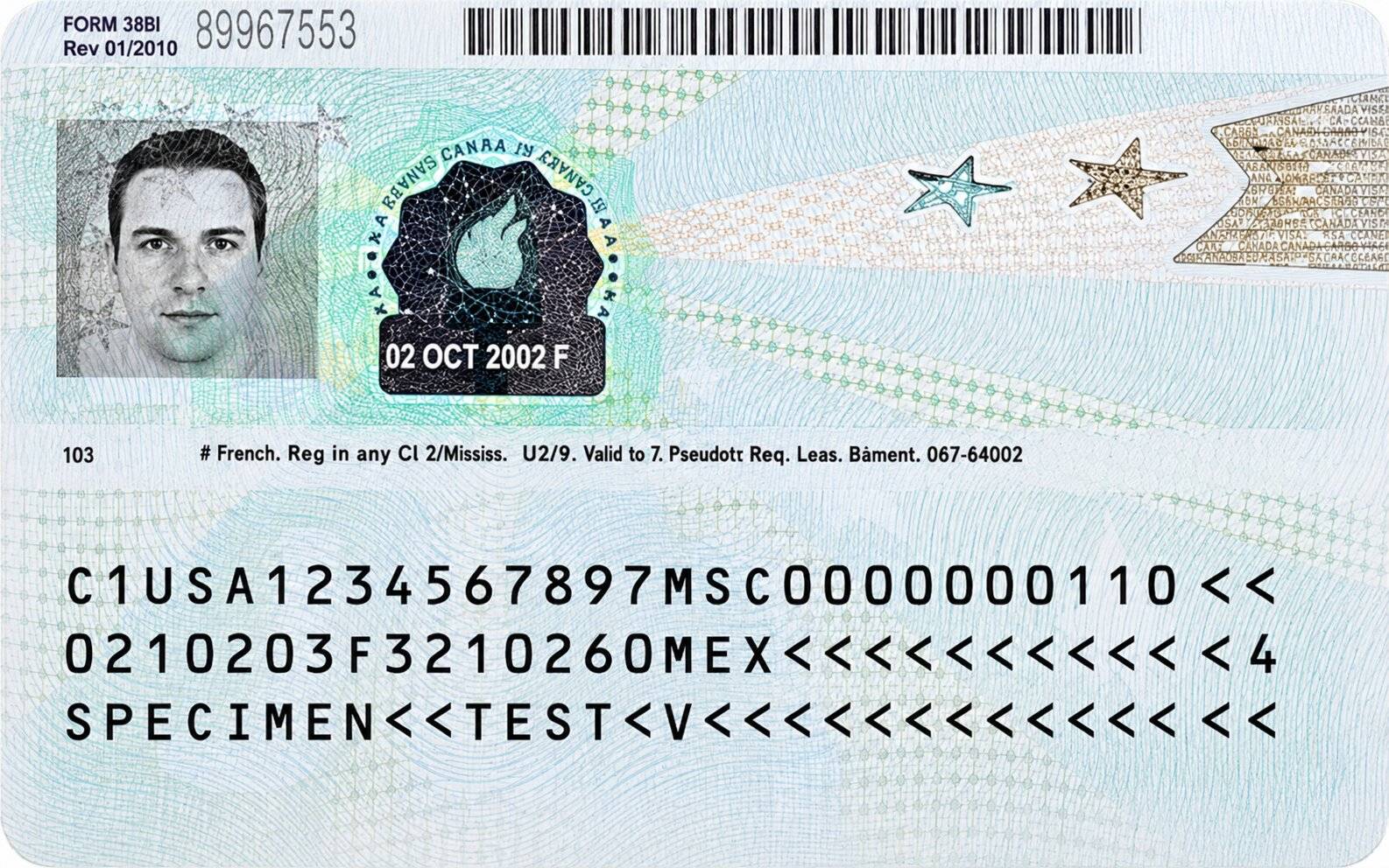 US Permanent Resident Back